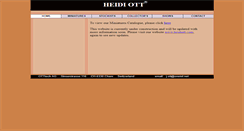Desktop Screenshot of heidiott.com