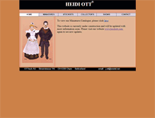Tablet Screenshot of heidiott.com